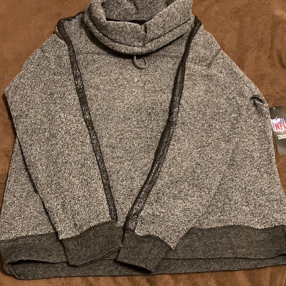NWT KC Chiefs Fleece Turtleneck - Picture 8 of 15